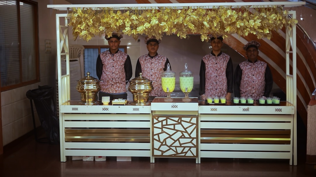 Al Arab Caters Staff Serving Guests | Best Caterers in Nagercoil